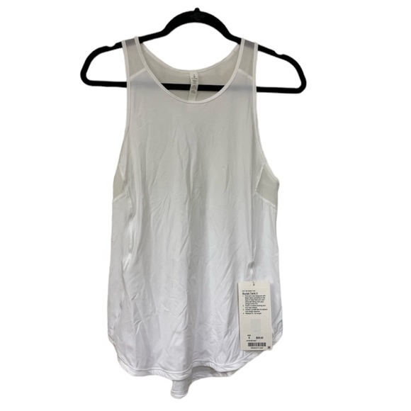 Lululemon White Sculpt Tank II, Size: 6 NWT - Picture 3 of 13